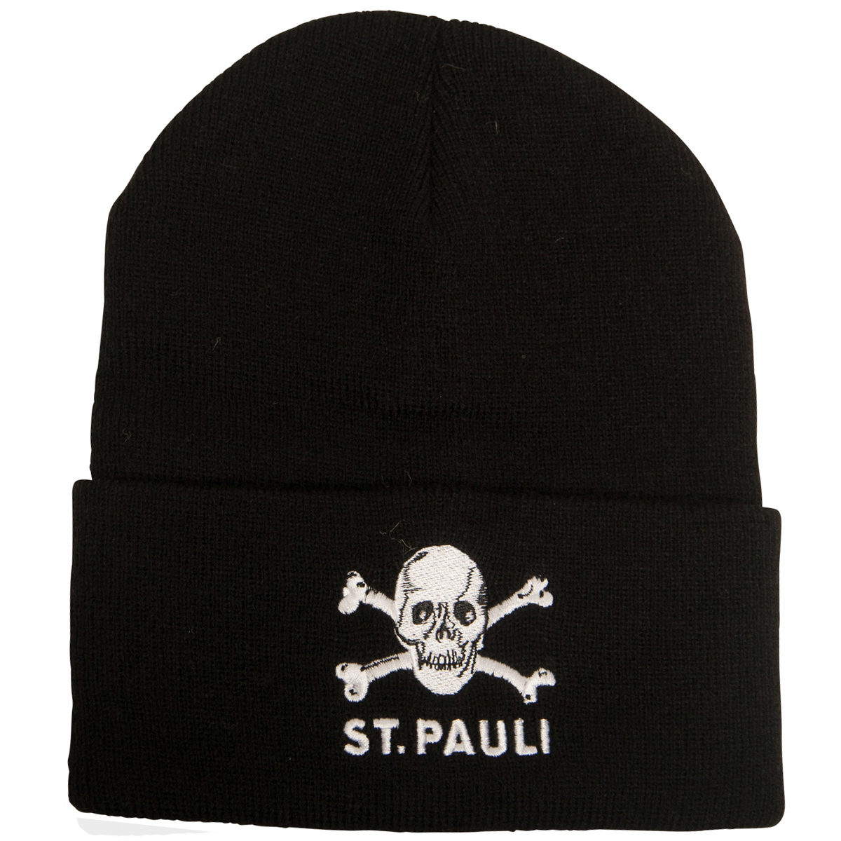  FC St. Pauli - Kindermütze Totenkopf - schwarz