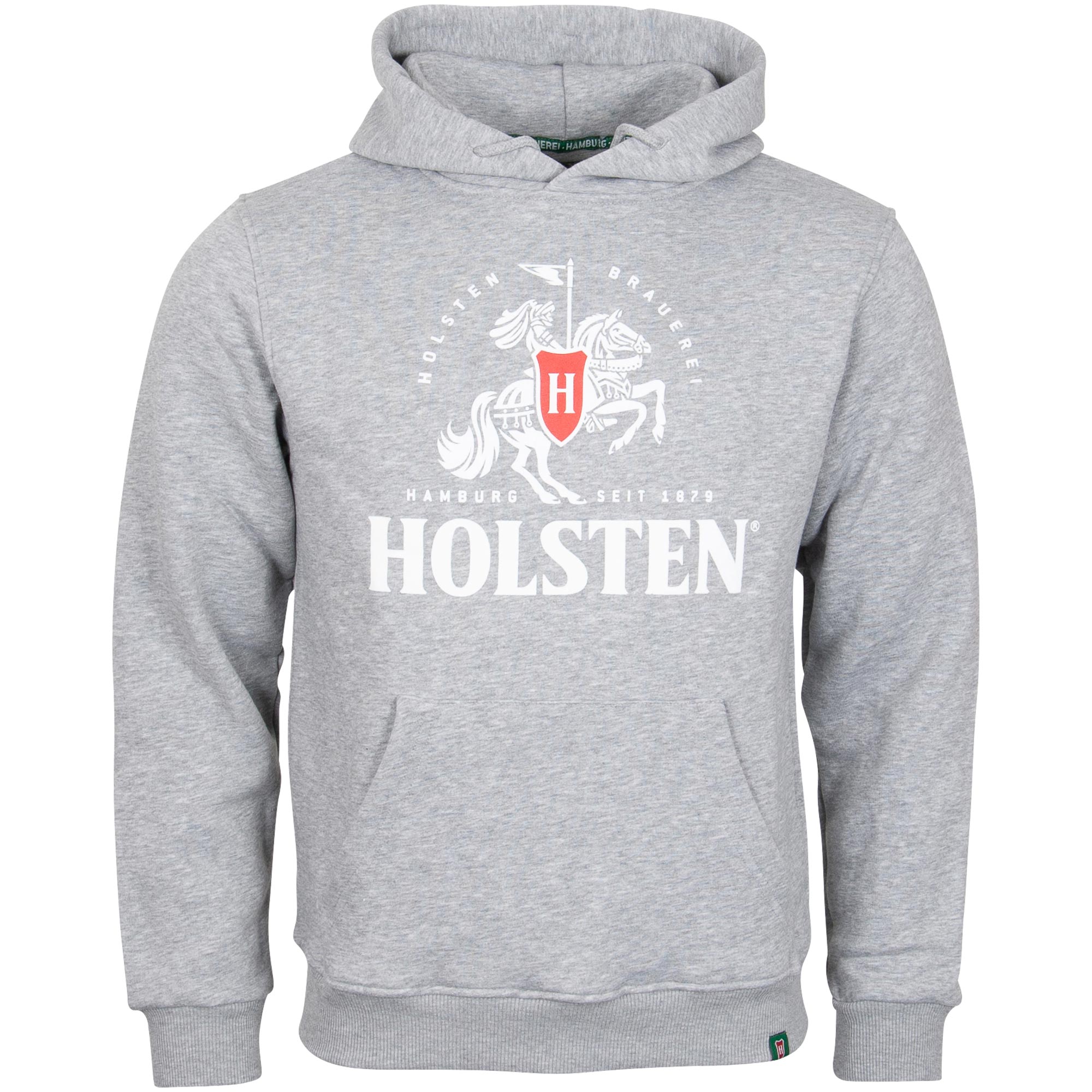 Holsten - Kapuzenpullover Holsten Ritter - grau