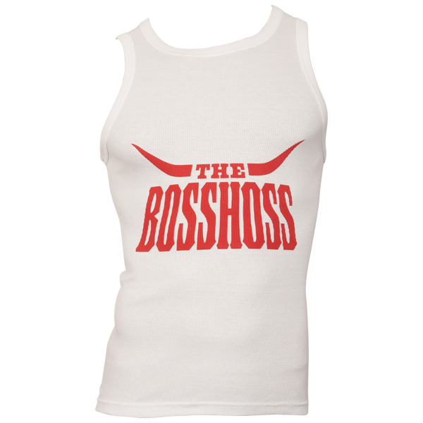 The Bosshoss - Tank Top Longhorn - weiß