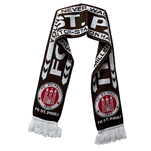 FC St. Pauli - Schal Standard Logo - braun