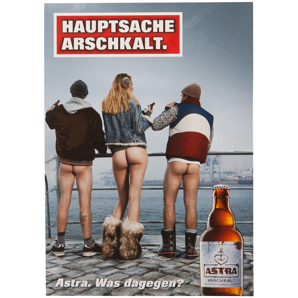 Astra - Poster "Arschkalt"