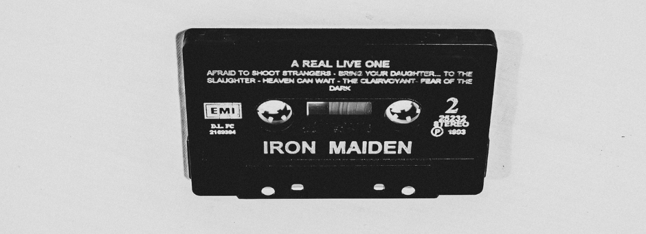 Iron Maiden alte Kassette eines Albums