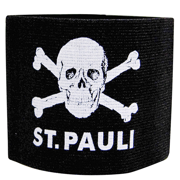 FC St. Pauli - Kapitänsbinde Totenkopf - schwarz