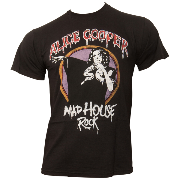 Alice Cooper - T-Shirt Mad House Rock - schwarz