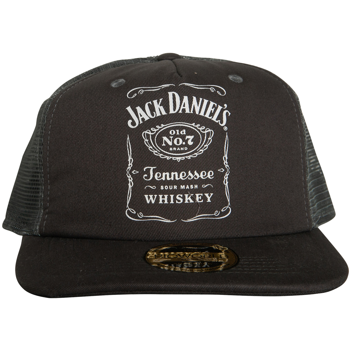 Jack Daniels - Trucker Cap Logo - grau