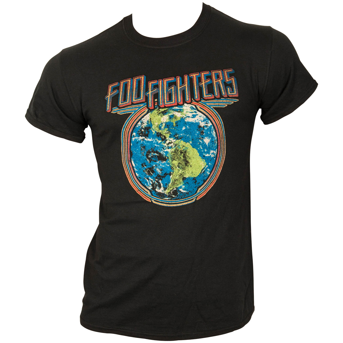 Foo Fighters - T-Shirt Globe - schwarz