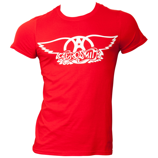 Aerosmith - T-Shirt Logo - rot