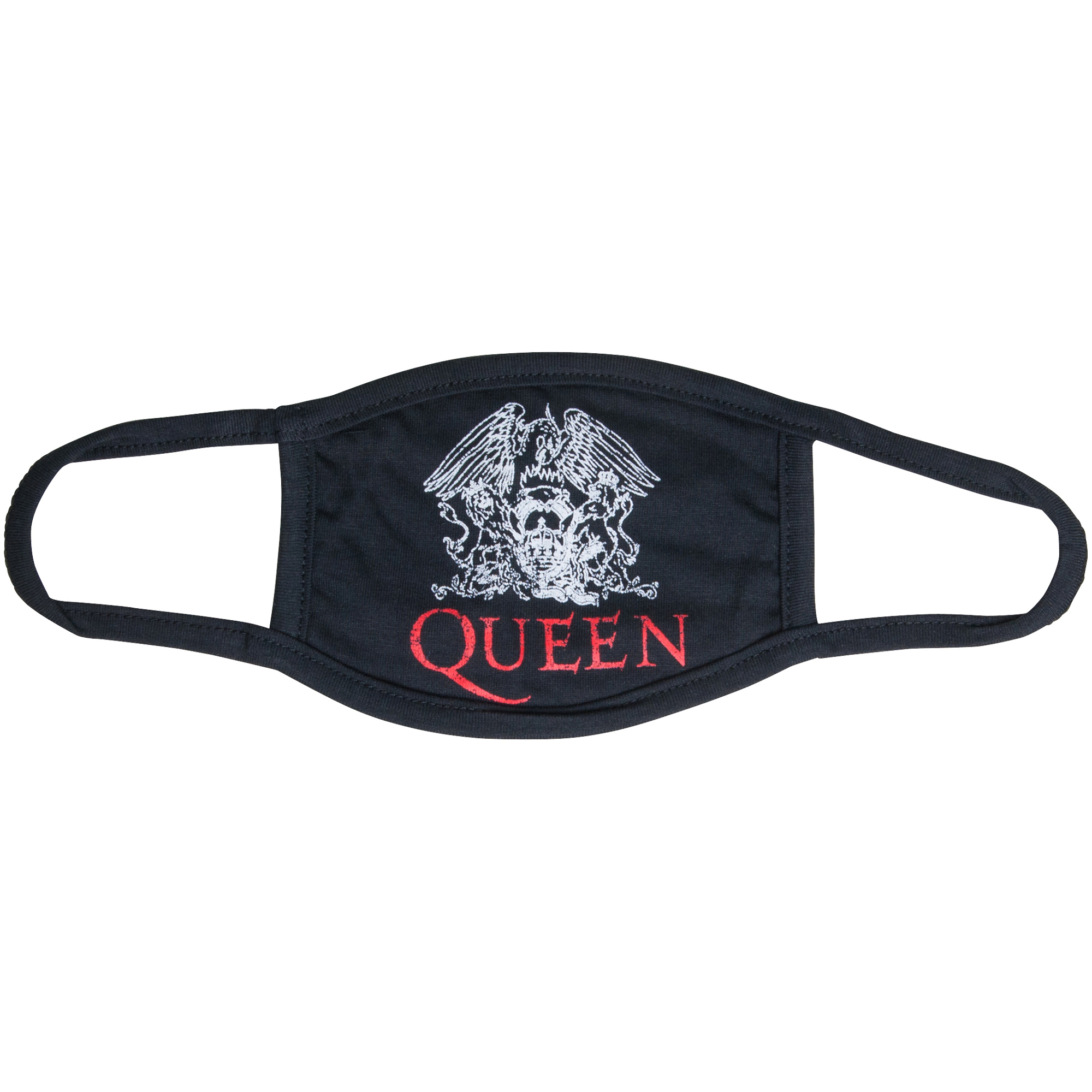 Queen - Mundschutz Logo - schwarz