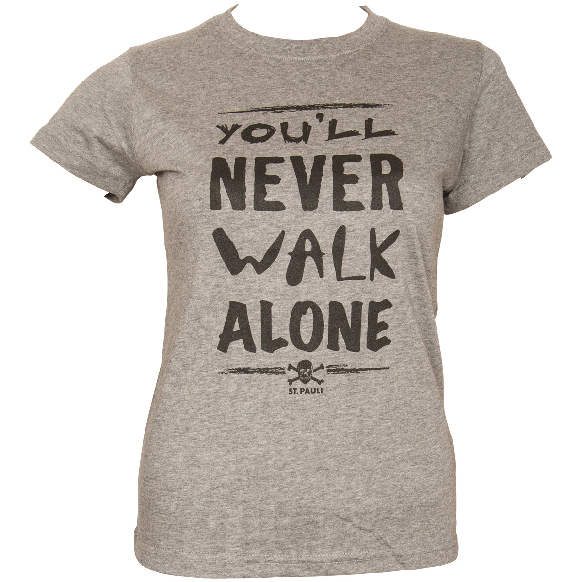 FC St. Pauli -  Damen T-Shirt You´ll Never - grau