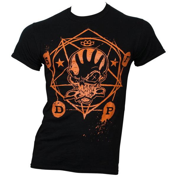 Five Finger Death Punch - T-Shirt Halloween - schwarz