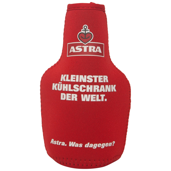 Astra - Flaschenkühler Neopren - rot