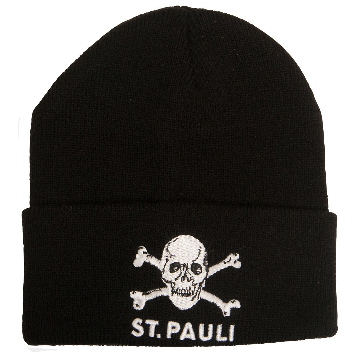 FC St. Pauli Baby Set mit Babymütze Totenkopf, Dreieckstuch Totenkopf und Teddy Totenkopf 