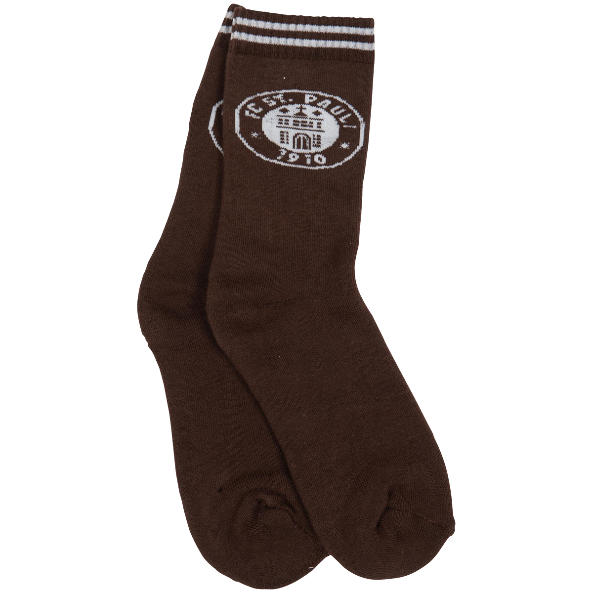 FC St. Pauli - Socken  LOGO - braun