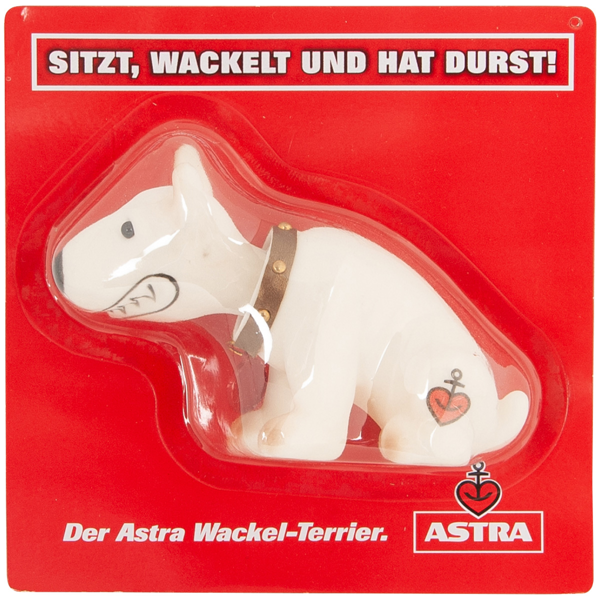 Astra - Wackel-Terrier - weiß