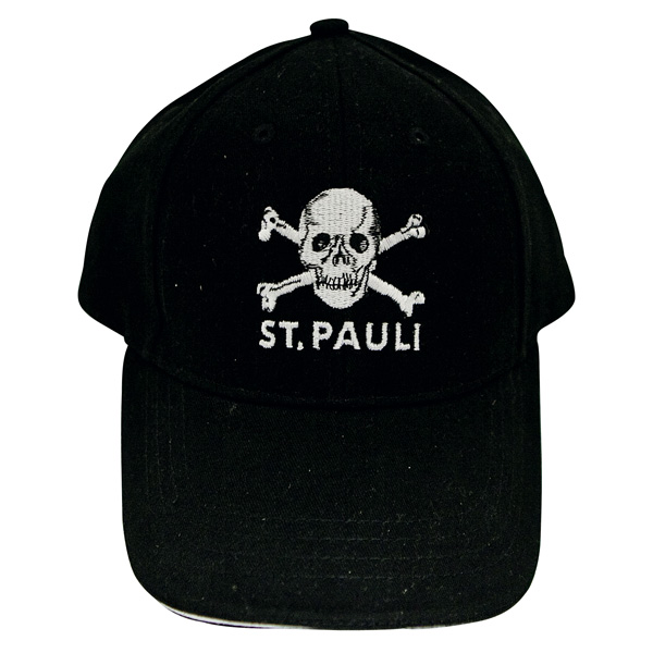 FC St. Pauli - Kinder Cap Totenkopf - schwarz