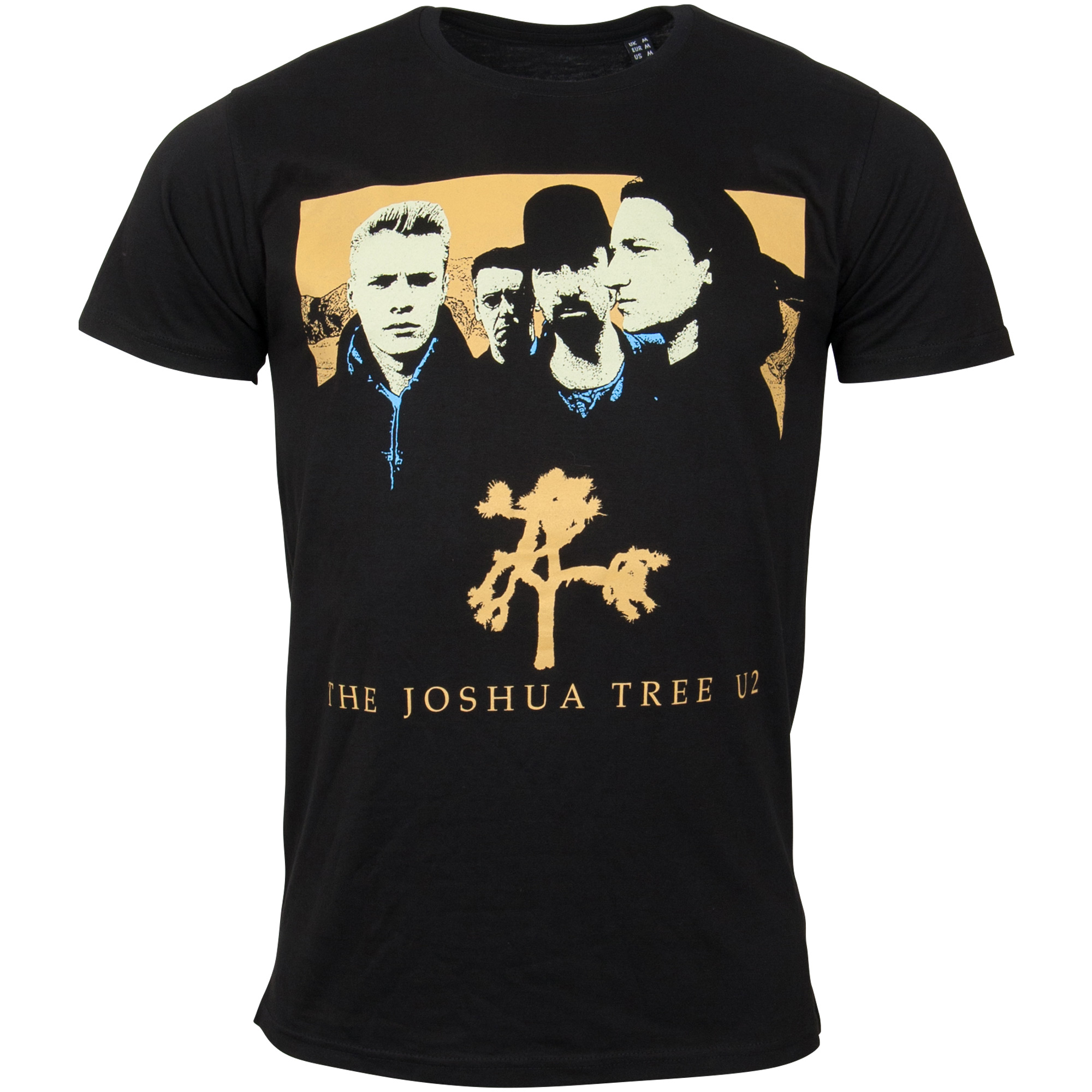 U2 - T-Shirt Joshua - schwarz