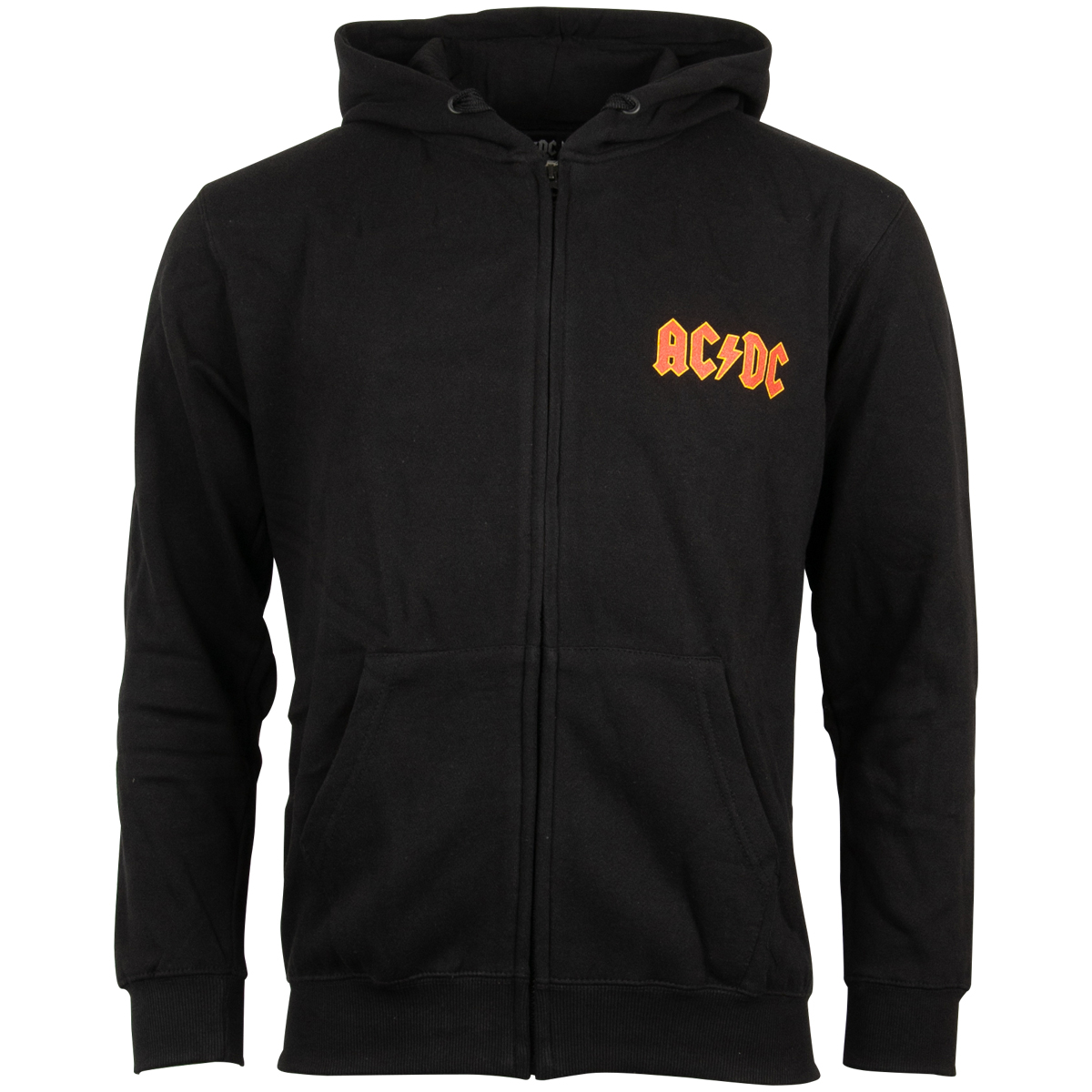 AC/DC - Kapuzenjacke Logo - schwarz