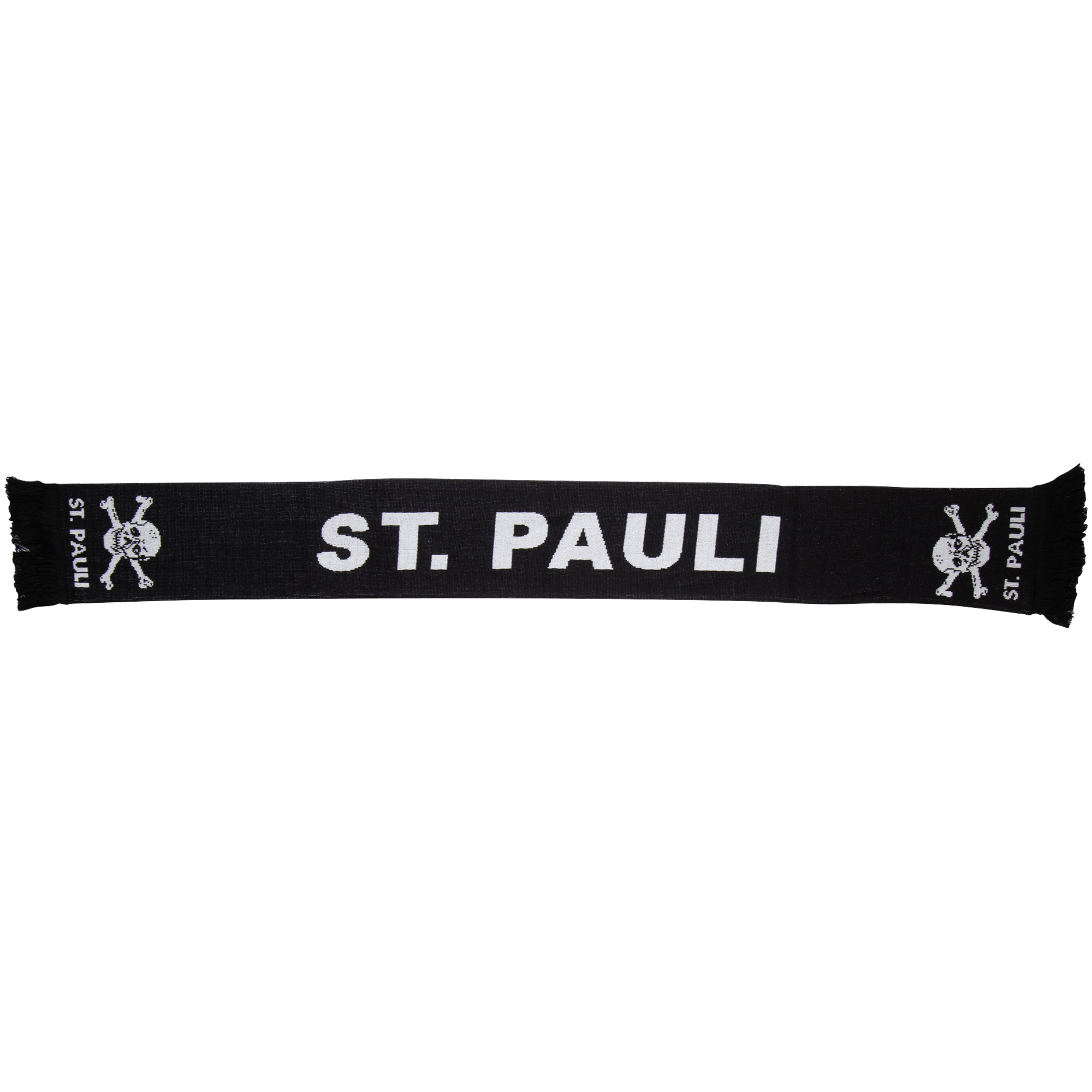 FC St. Pauli - Schal Totenkopf - schwarz