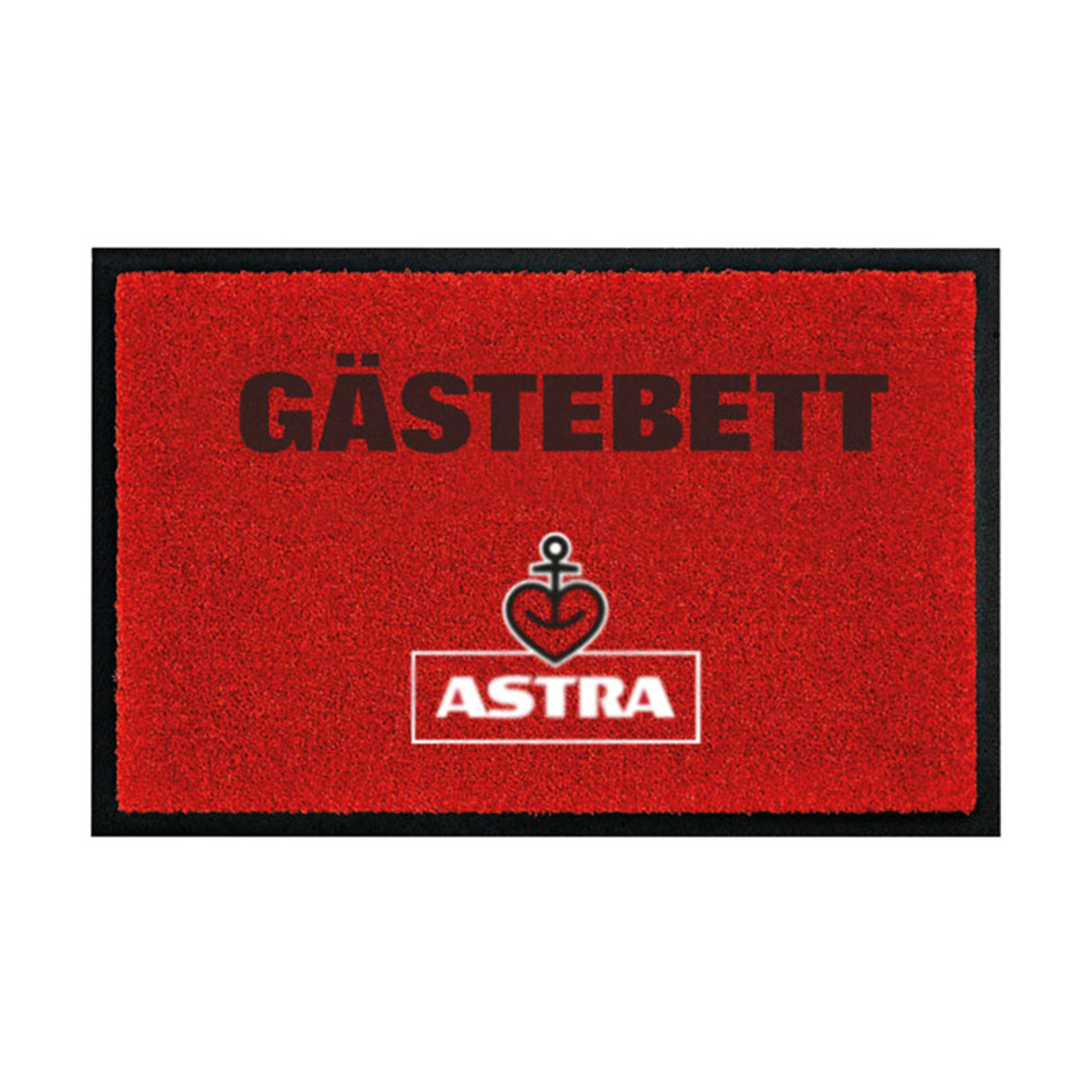 Astra - Fußmatte - Gästebett - rot 