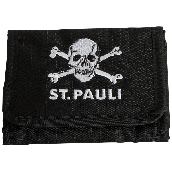 FC St. Pauli - Portemonnaie Totenkopf - schwarz