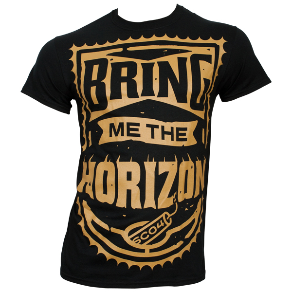 Bring Me The Horizon - T-Shirt Dynamite Shield - schwarz