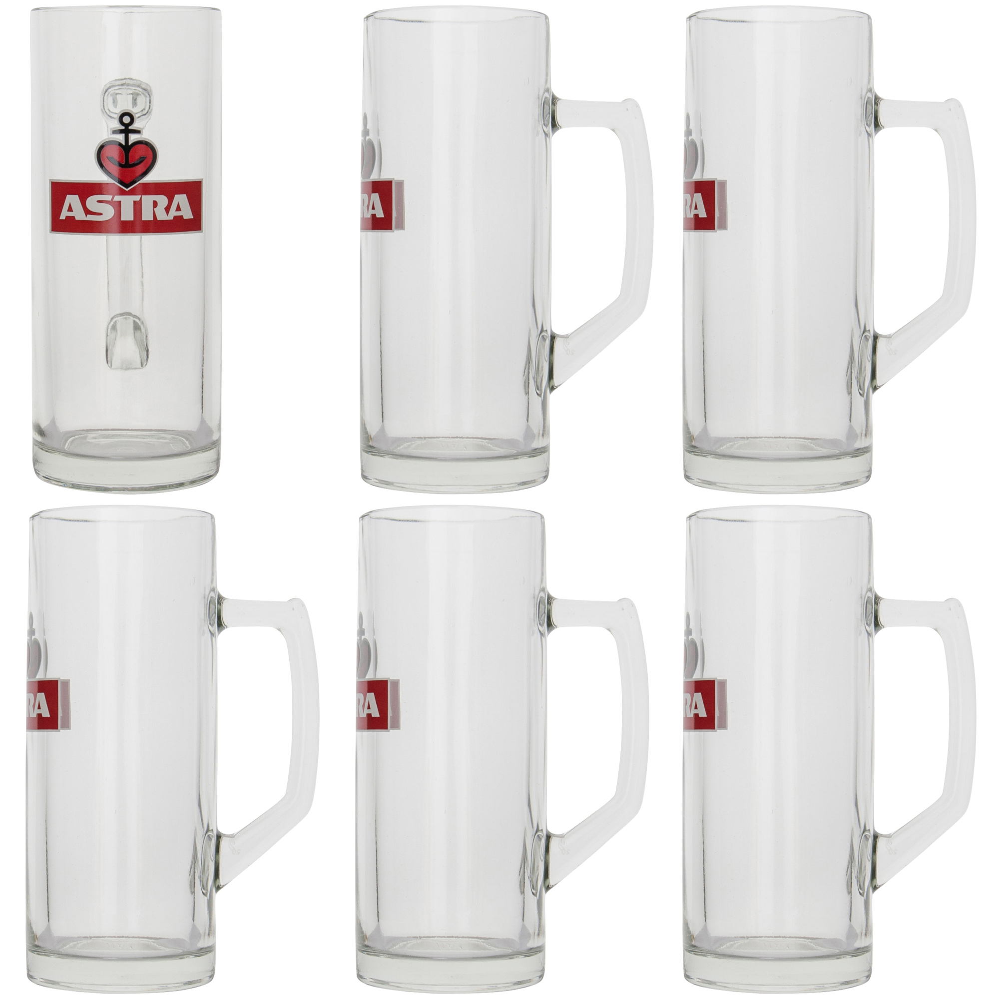 Astra - Bier Seidel - 6er Set 