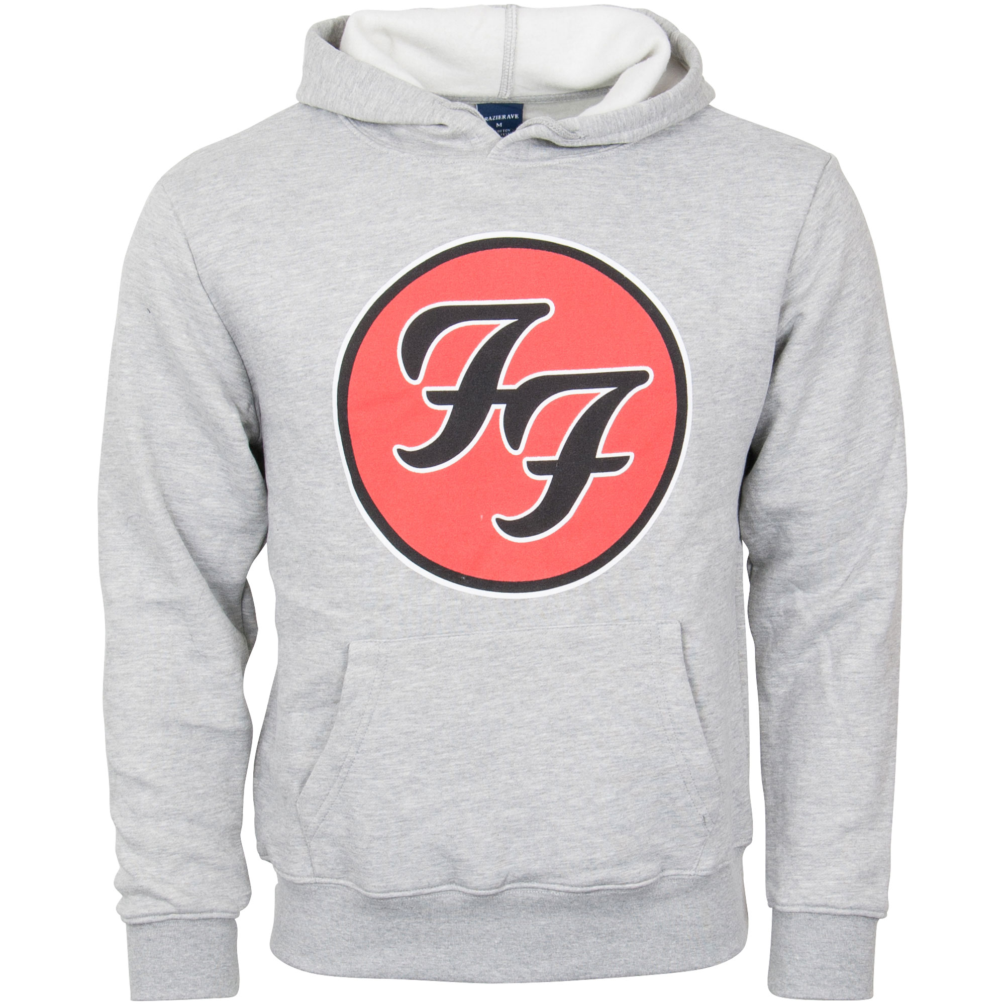 Foo Fighters - Kapuzenpullover Logo - grau