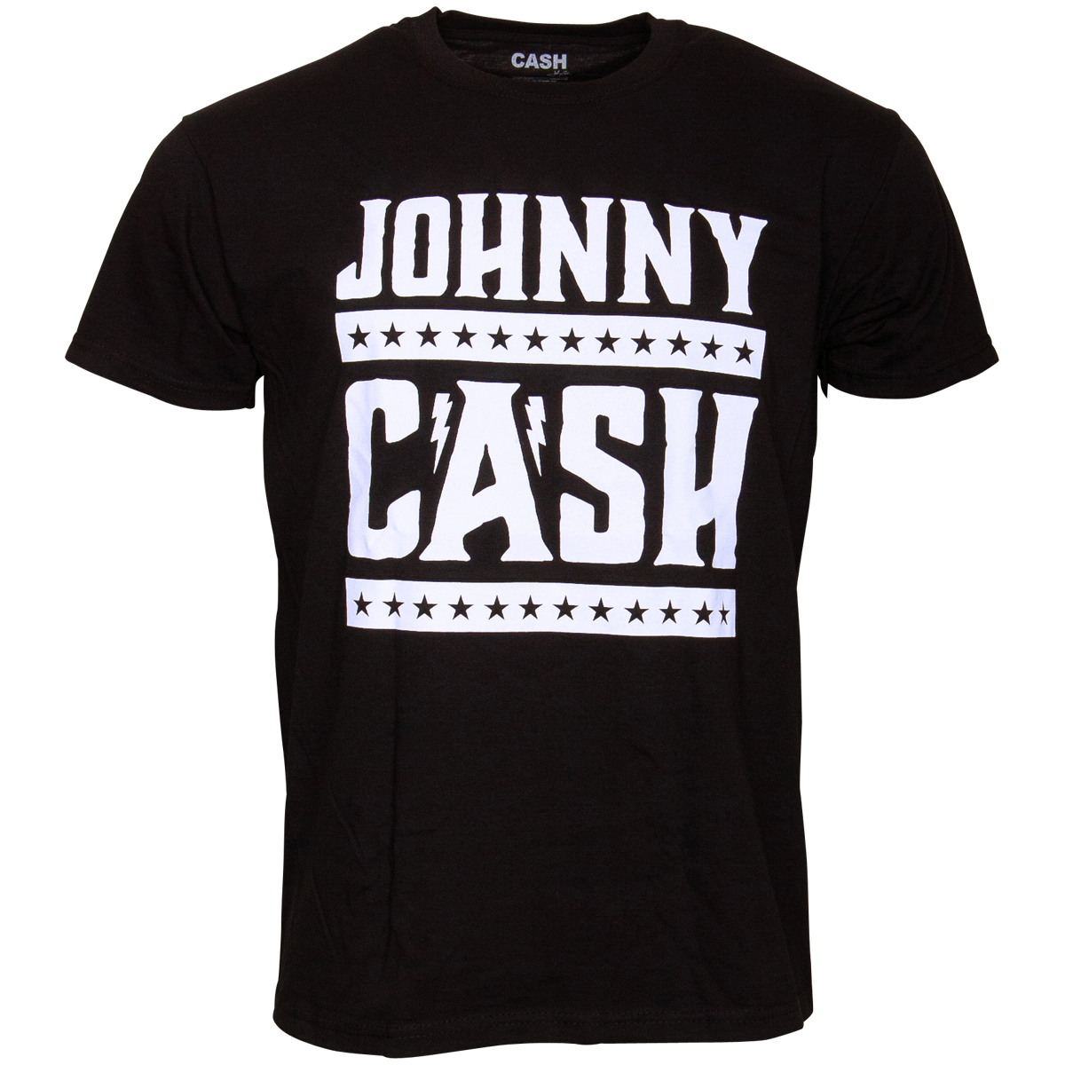 Johnny Cash - T-Shirt Simple Logo - schwarz