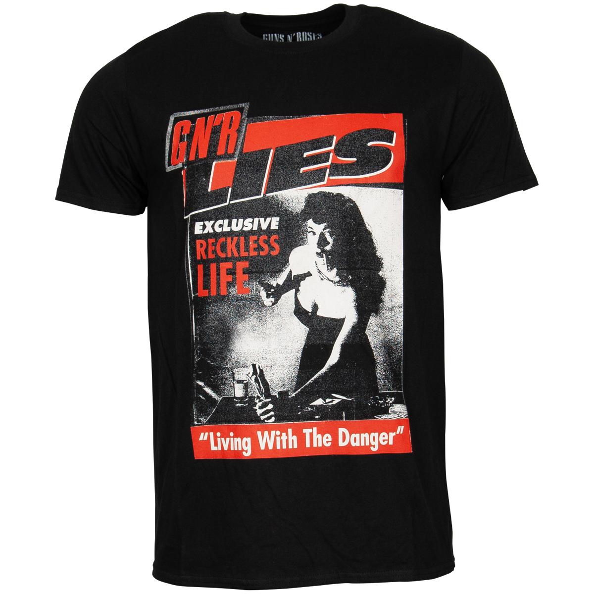 Guns N Roses - T-Shirt Reckless Life - schwarz 