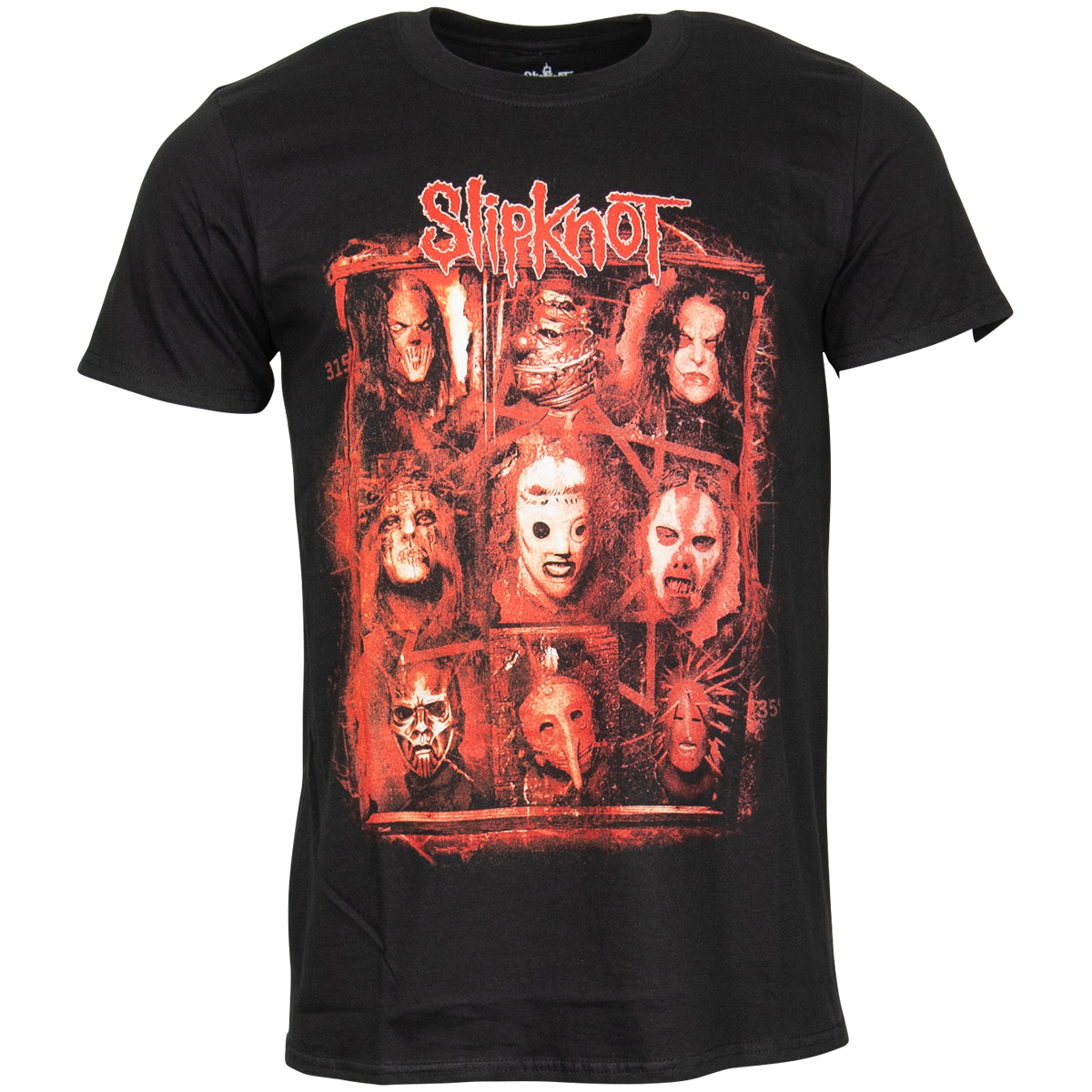 Slipknot - T-Shirt Rusty Face - schwarz