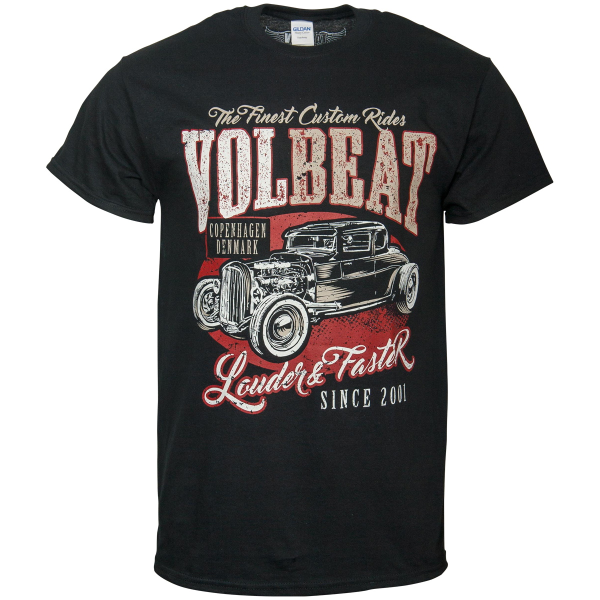 Volbeat - T-Shirt Louder & Faster - schwarz