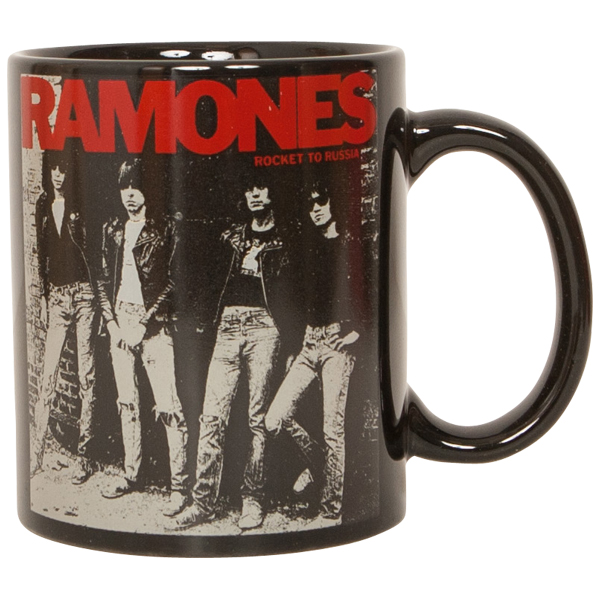 Ramones - Becher Rocket To Russia - schwarz