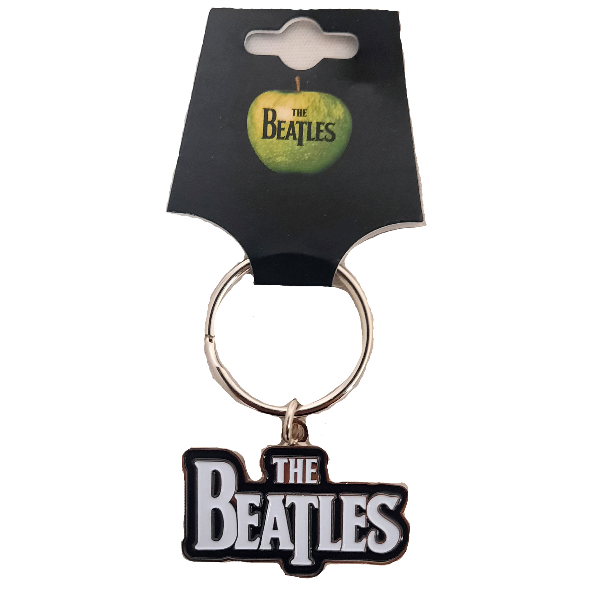 The Beatles - Schlüsselanhänger Drop T Logo - silber