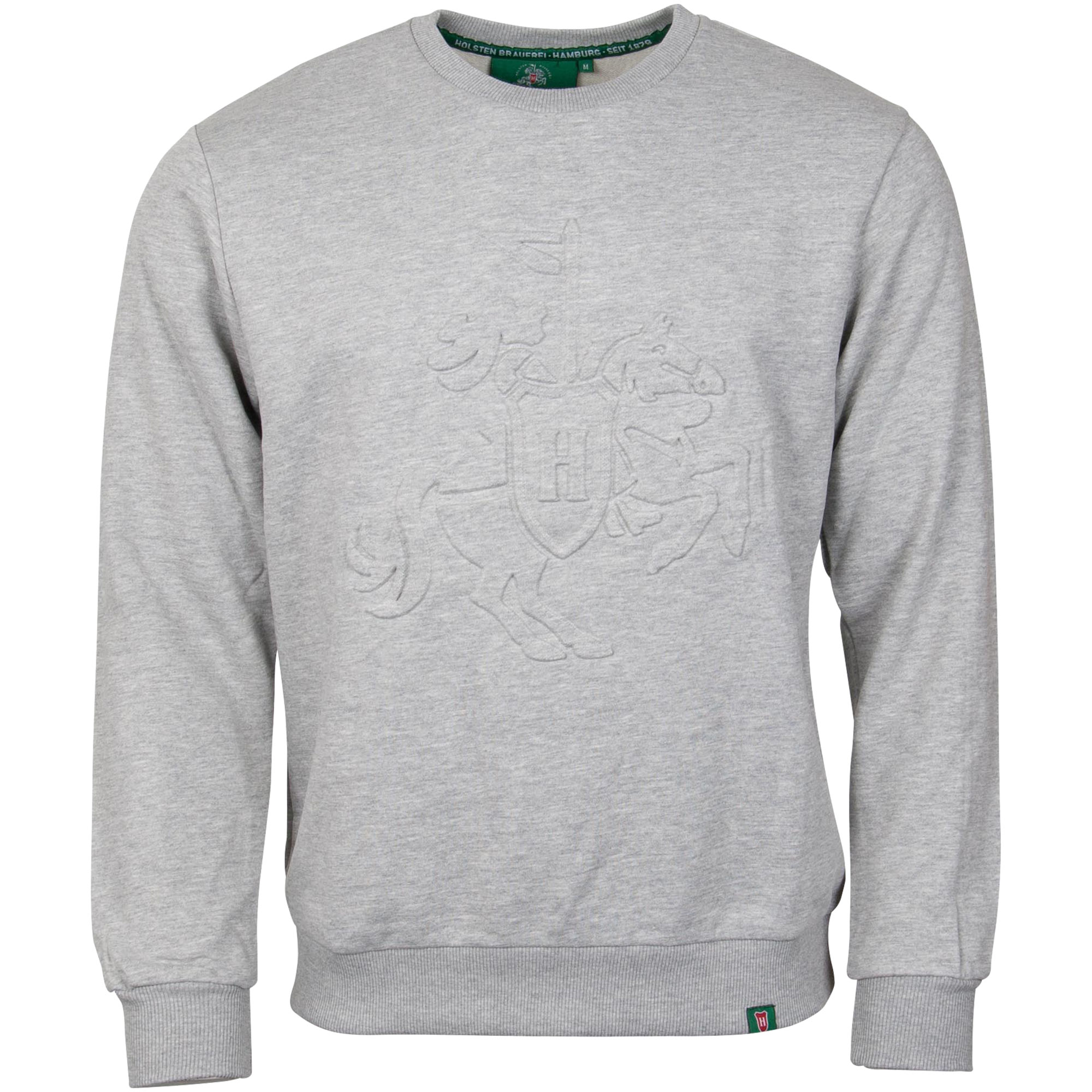 Holsten - Sweatshirt 3D Ritter - grau