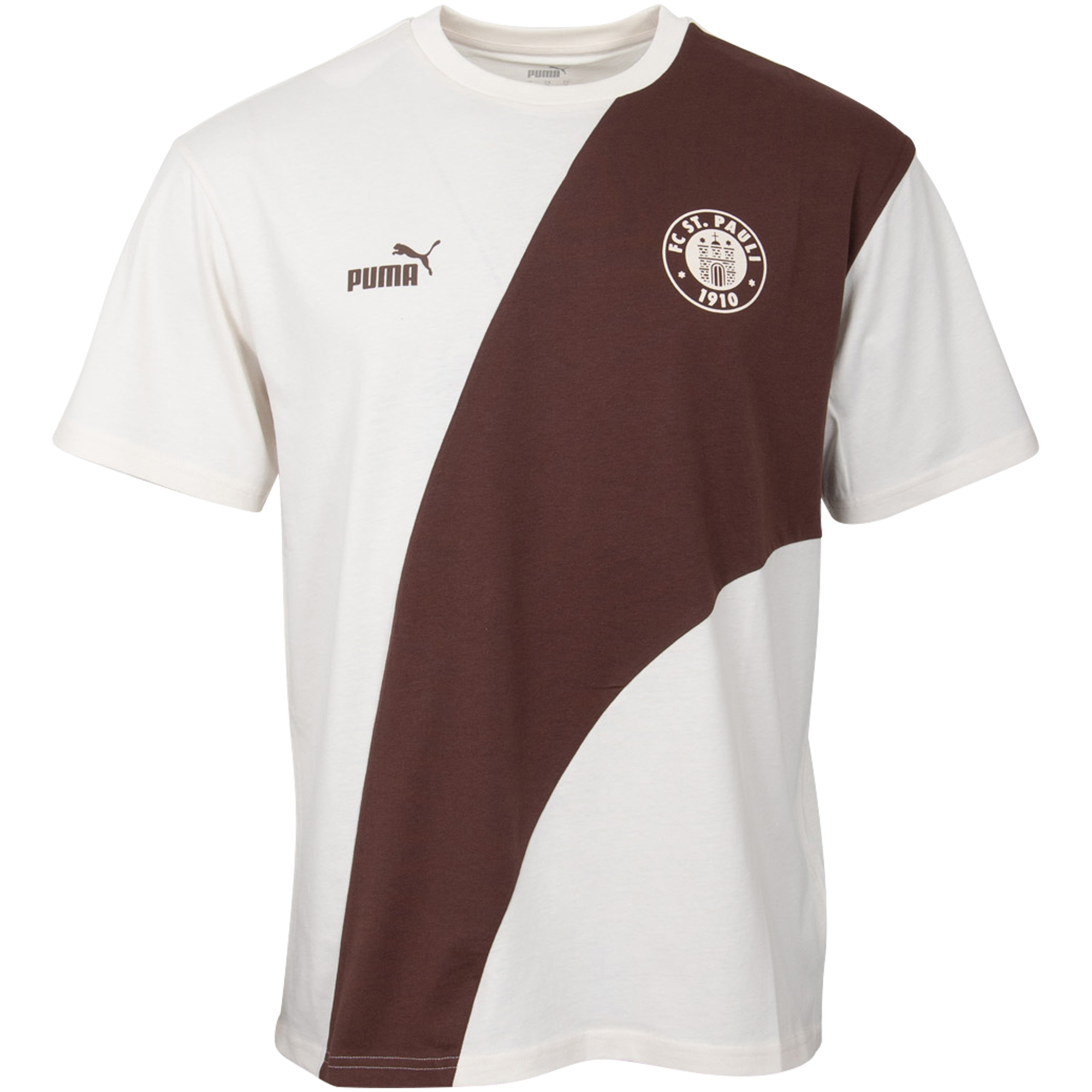 FC St. Pauli - PUMA T-Shirt 'ftblCulture+' 2024/25 - creme