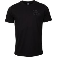 FC St. Pauli - T-Shirt All Black Totenkopf - schwarz