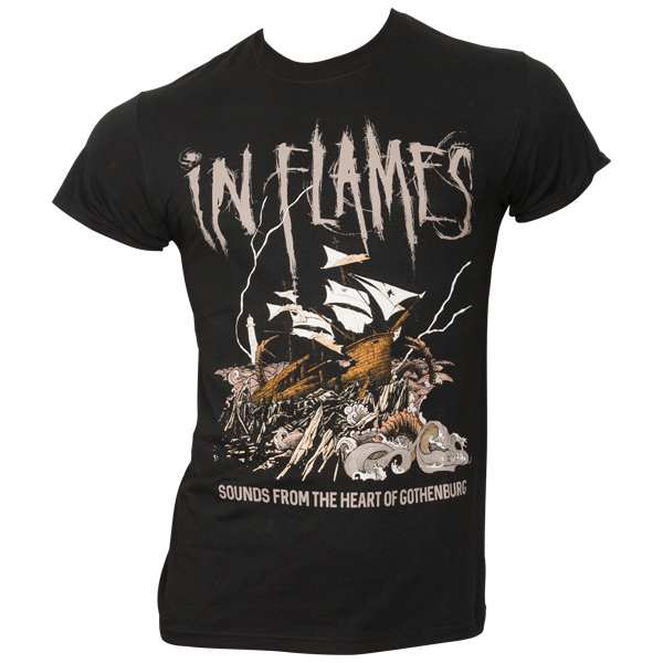 In Flames - T-Shirt Storm - schwarz