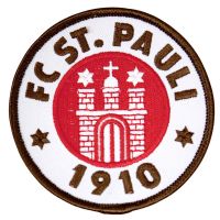 FC St. Pauli - Aufnäher Logo groß - mehrfarbig