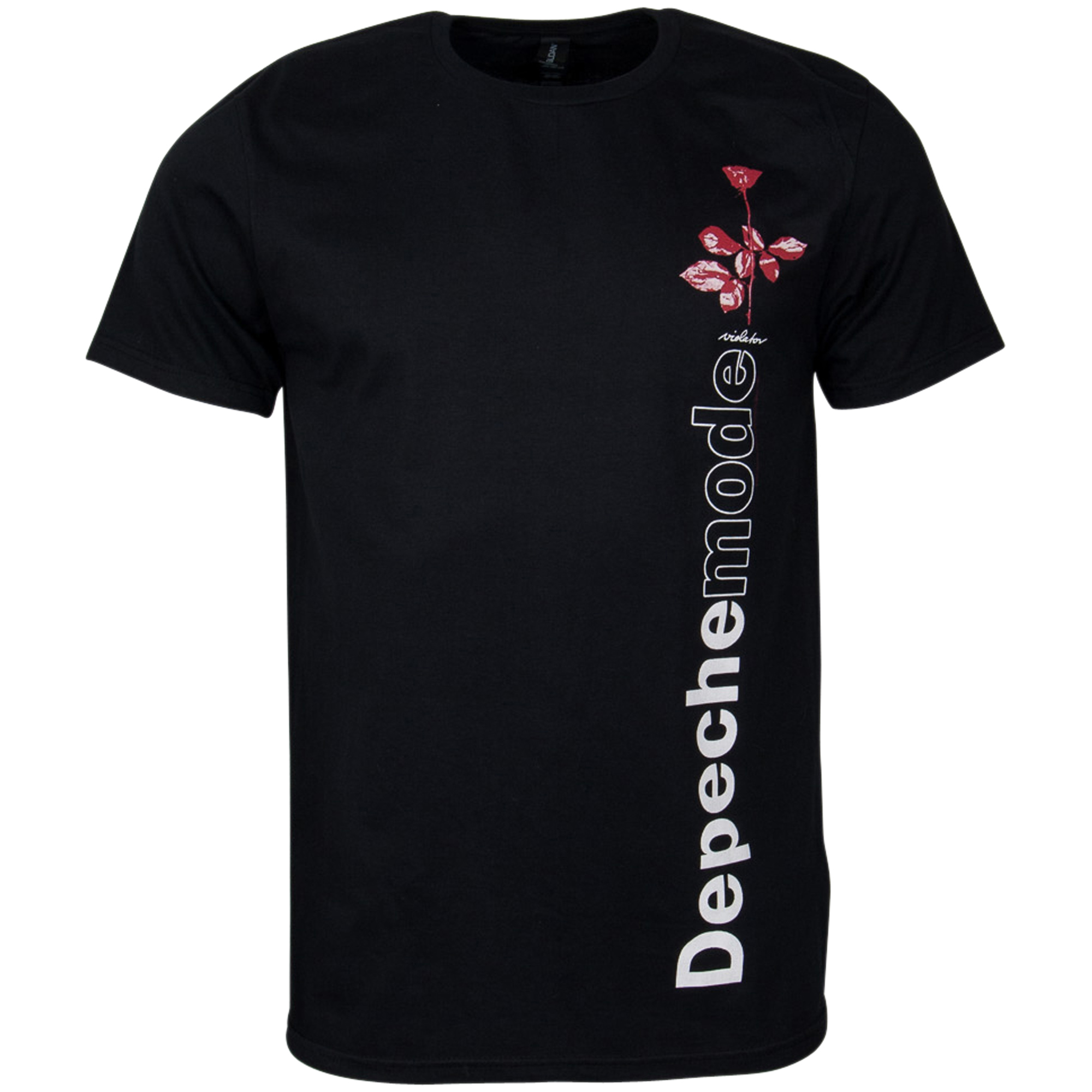 Depeche Mode - T-Shirt Violator Side Rose - schwarz
