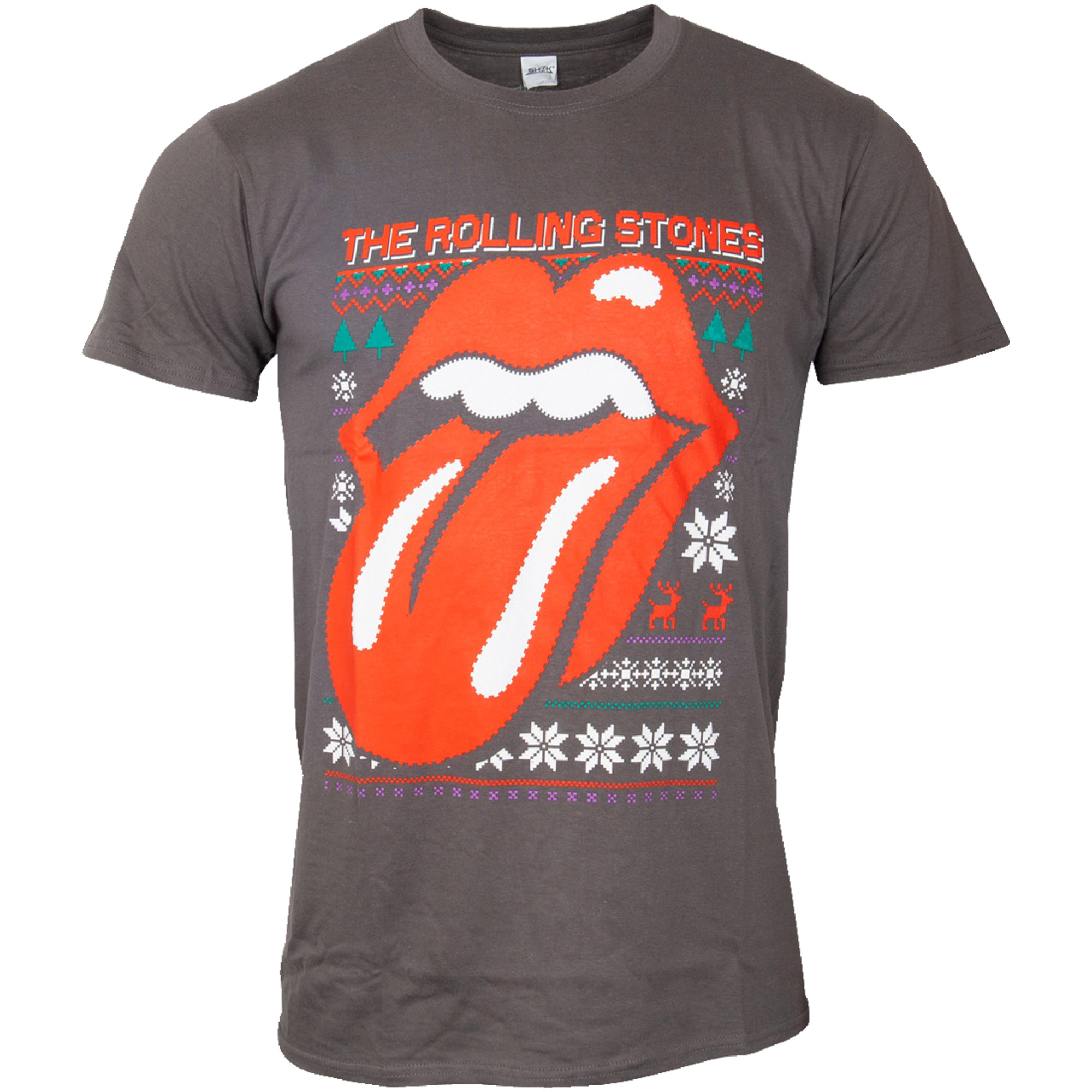The Rolling Stones - T-Shirt Cosmic Christmas - grau