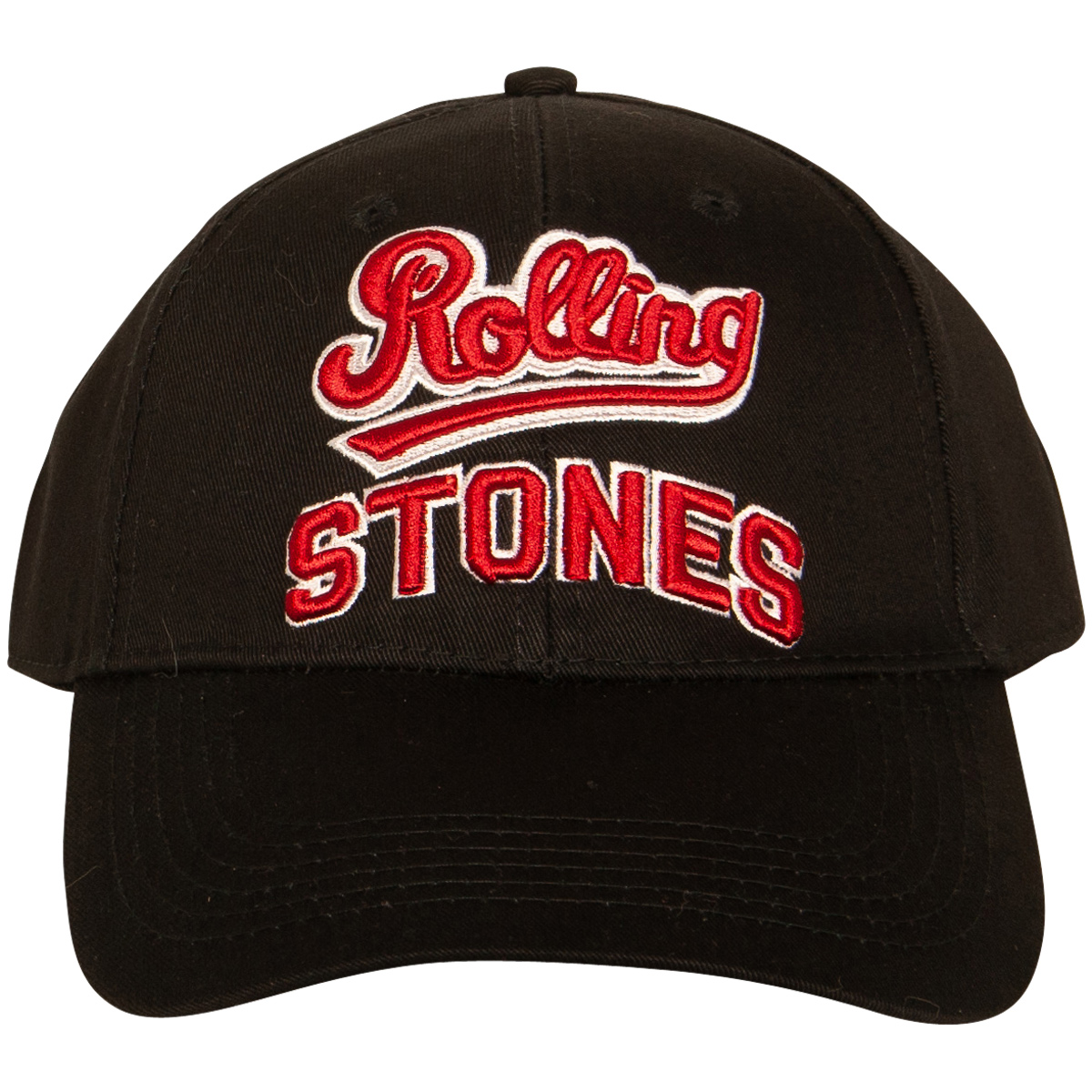 The Rolling Stones - Baseball Cap Team Logo - schwarz