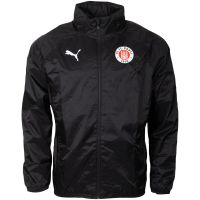 FC St. Pauli - PUMA leichte All-Weather Jacke - schwarz