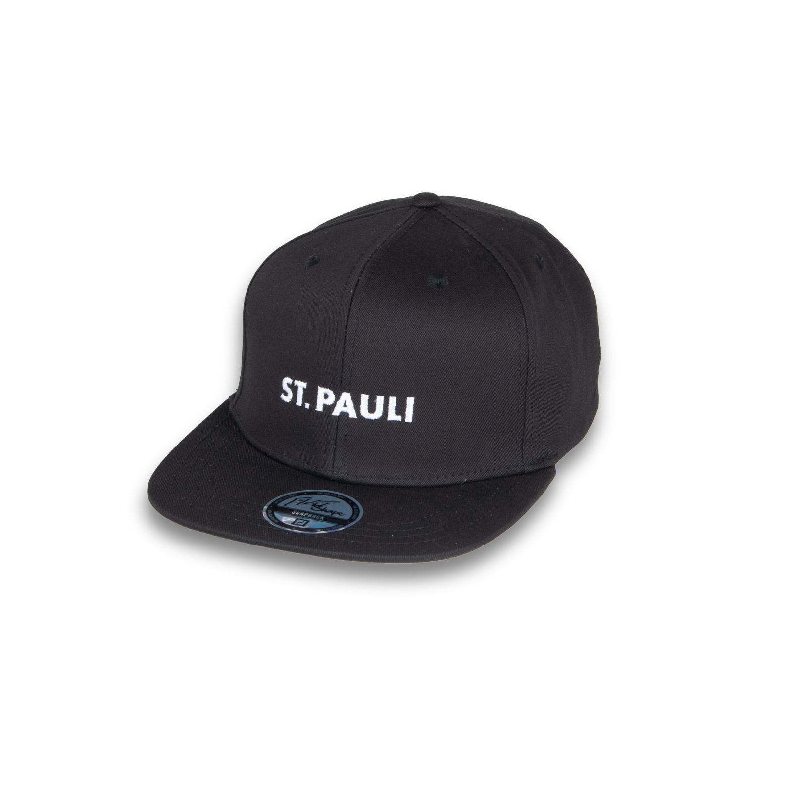 FC St. Pauli - Kappe Flatpeak ST. PAULI Schriftzug - schwarz