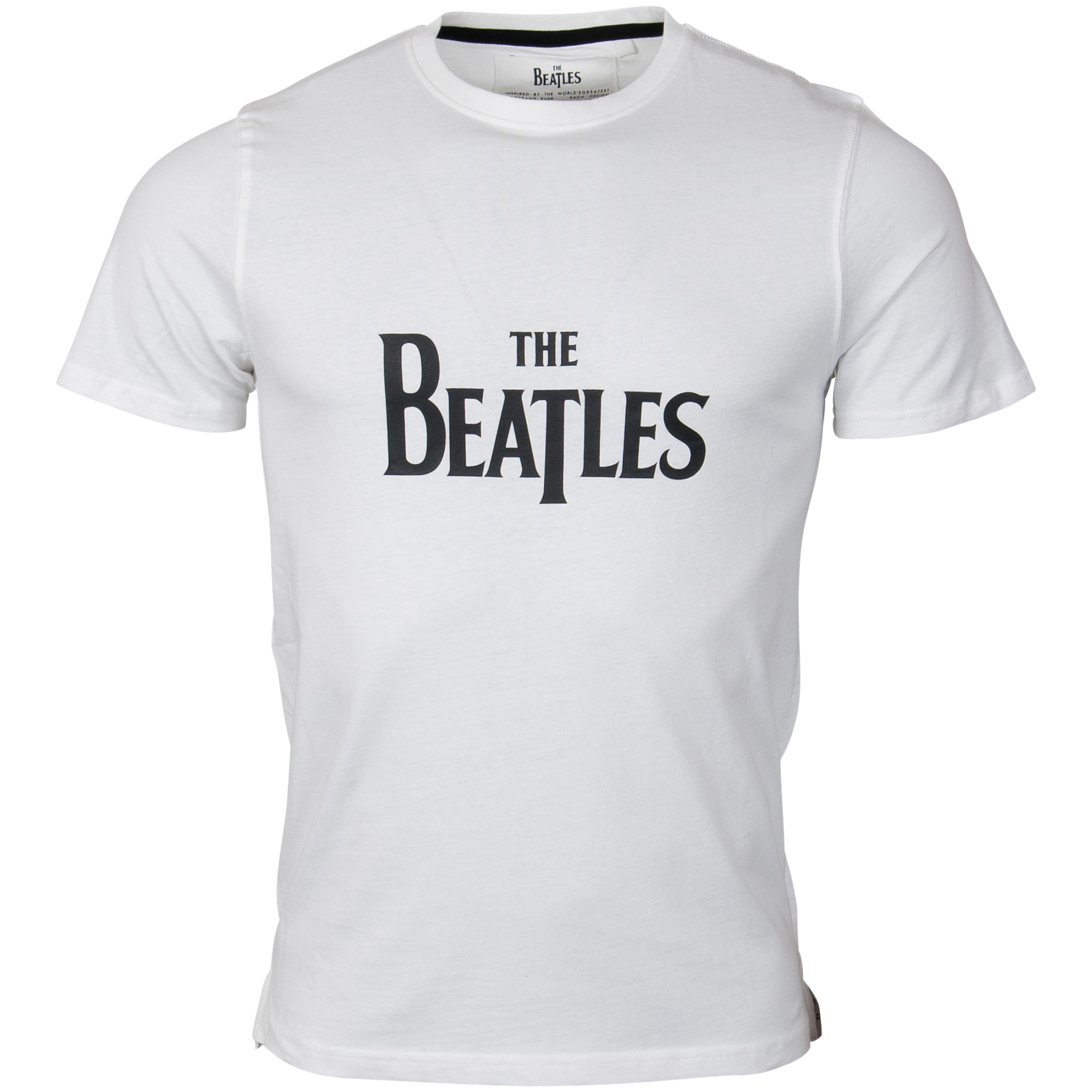 The Beatles - T-Shirt Logo | - weiß ROCKnSHOP
