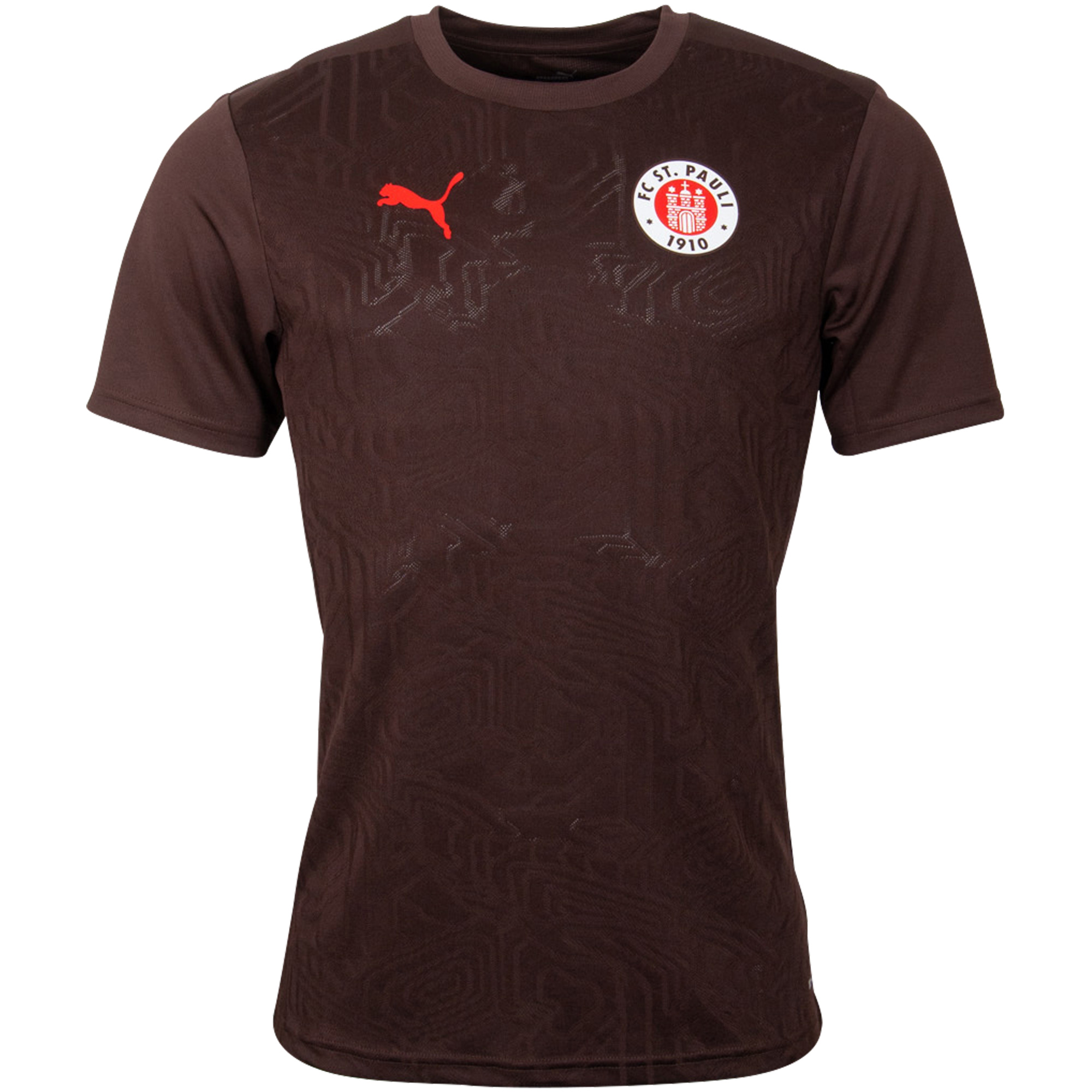 FC St. Pauli - PUMA Trainings T-Shirt 2024/25 - braun