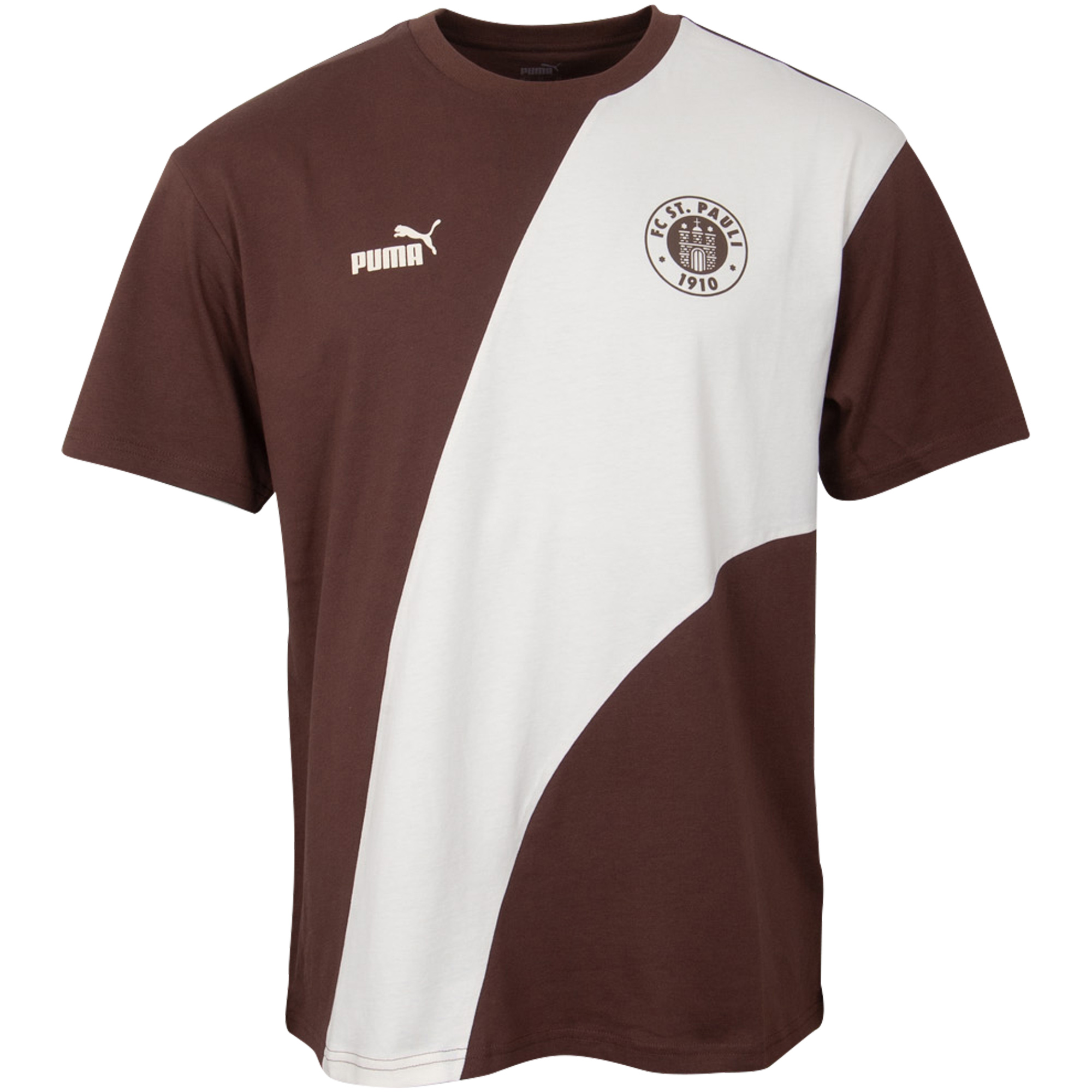FC St. Pauli - PUMA T-Shirt 'ftblCulture+' 2024/25 - braun
